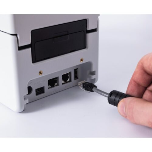 BROTHER 2p label printer USB connection 203dpi Ethernet Battery possible LCD display Bluetooth Wi-Fi