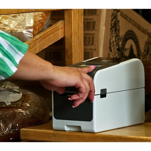 BROTHER 2p label printer USB connection 203dpi Ethernet Battery possible LCD display Bluetooth Wi-Fi
