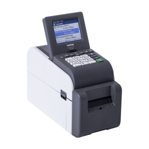 BROTHER 2p label printer USB connection 203dpi Ethernet Battery Possible touch screen