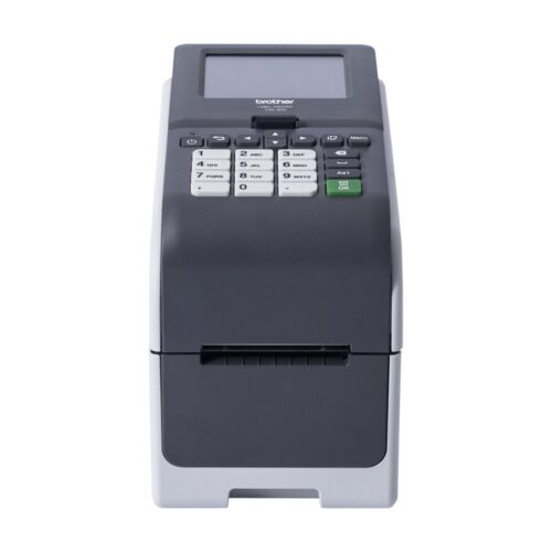 BROTHER 2p label printer USB connection 203dpi Ethernet Possible battery LCD screen Bluetooth Wi-Fi touch screen