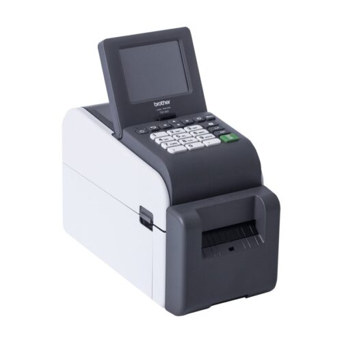 BROTHER 2p label printer USB connection 203dpi Ethernet Possible battery LCD screen Bluetooth Wi-Fi touch screen
