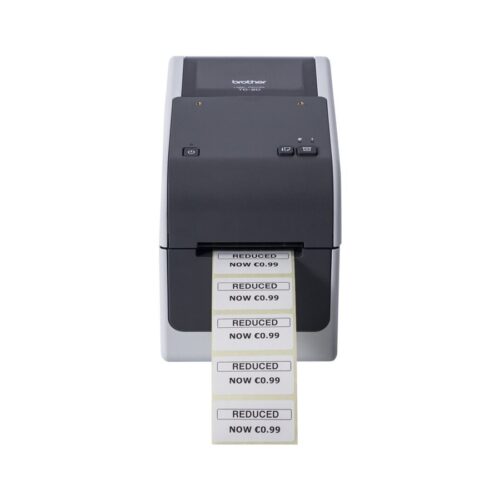 BROTHER 2p label printer USB connection 300dpi Ethernet battery possible