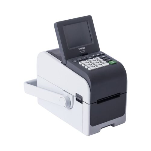 BROTHER 2p Label Printer USB Connection 300dpi Ethernet Battery Possible LCD Display Bluetooth Wi-Fi Touch Screen Handle
