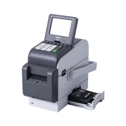 BROTHER 2p Label Printer USB Connection 300dpi Ethernet Battery Possible LCD Display Bluetooth Wi-Fi Touch Screen Handle