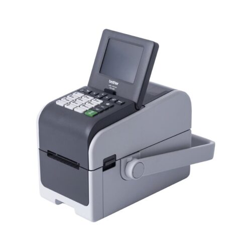 BROTHER 2p Label Printer USB Connection 300dpi Ethernet Battery Possible LCD Display Bluetooth Wi-Fi Touch Screen Handle