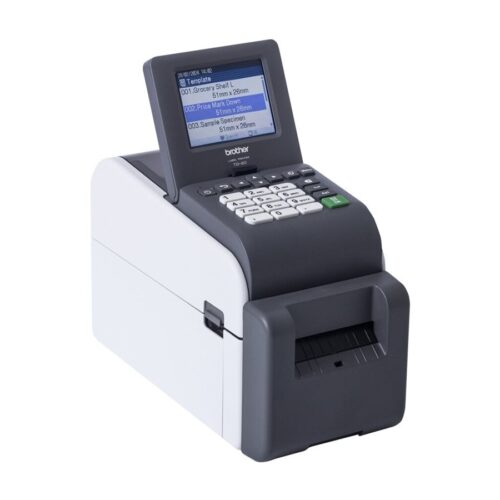 BROTHER 2p label printer USB connection 300dpi Ethernet Battery Possible touch screen