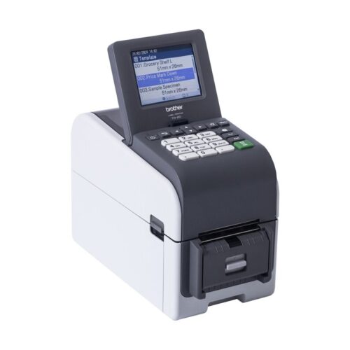 BROTHER 2p label printer USB connection 300dpi Ethernet Battery Possible touch screen