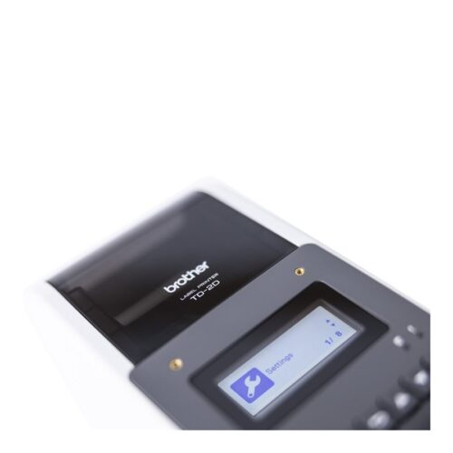 BROTHER 2p label printer USB connection 300dpi Ethernet Possible battery LCD screen Bluetooth Wi-Fi