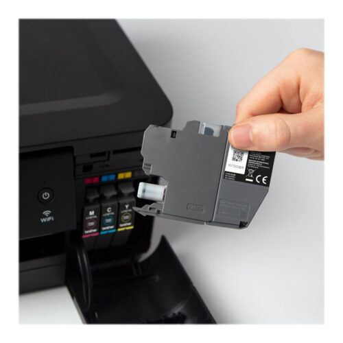 BROTHER 4-pack of Black Cyan Magenta and Yellow 500-page high capacity ink cartridges for DCP-J1050DW MFC-J1010DW and DCP-J11