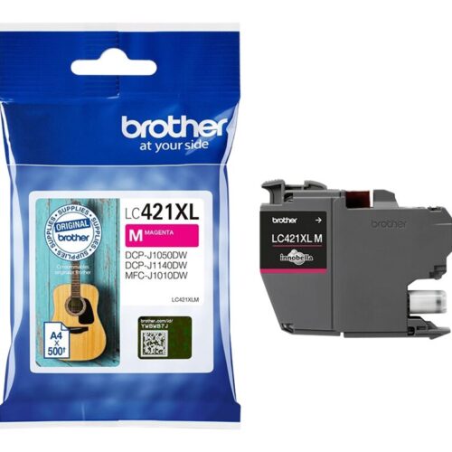 BROTHER 500-page high capacity Magenta ink cartridge for DCP-J1050DW MFC-J1010DW and DCP-J1140DW