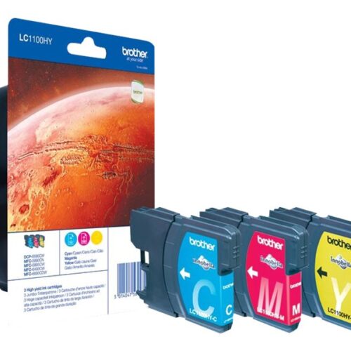 BROTHER BLISTER PACK RAINBOW HTE CAPACITE DCP6690CW, MFC-5890CN-6490CW-6890CW