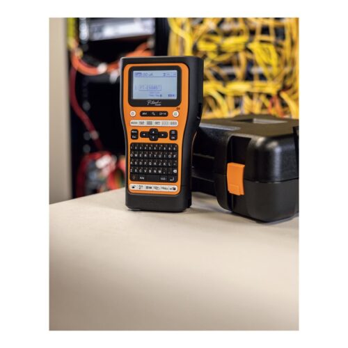 BROTHER Bluetooth connectable electrician labeller 24mm max tape QWERTY keyboard delivered with case and 4 ribbons
