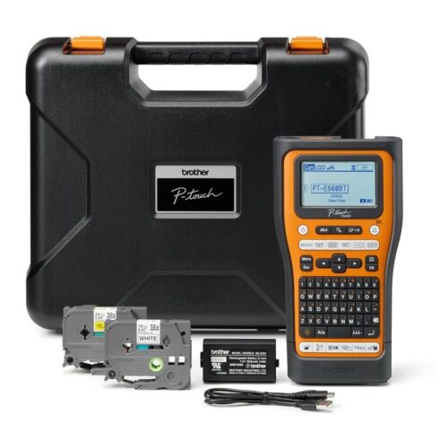 BROTHER Bluetooth connectable electrician labeller Ribbon 24mm max QWERTY keyboard delivered with case