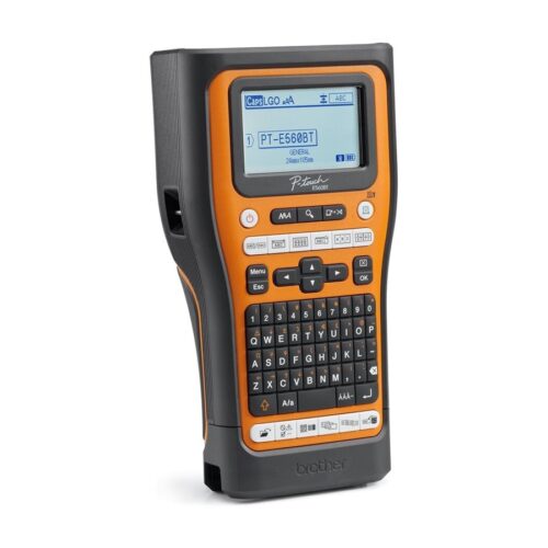 BROTHER Bluetooth connectable electrician labeller Ribbon 24mm max QWERTY keyboard delivered with case