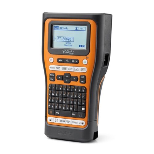 BROTHER Bluetooth connectable electrician labeller Ribbon 24mm max QWERTY keyboard delivered with case