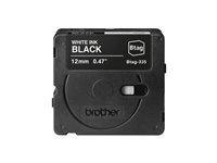 BROTHER BTAG335 Ribbon 12MM White on Black