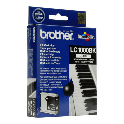 BROTHER CARTOUCHE D ENCRE NOIRE POUR DCP130 330C, 540CN, 750CW, MFC 240C, 440CN 660CN, 5460CN, 5860CN, FAX 1355, 13