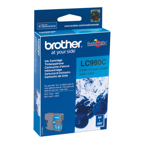 BROTHER CARTOUCHE ENCRE CYAN (300 PAGES) POUR DCP145C-165C, MFC250C-290C