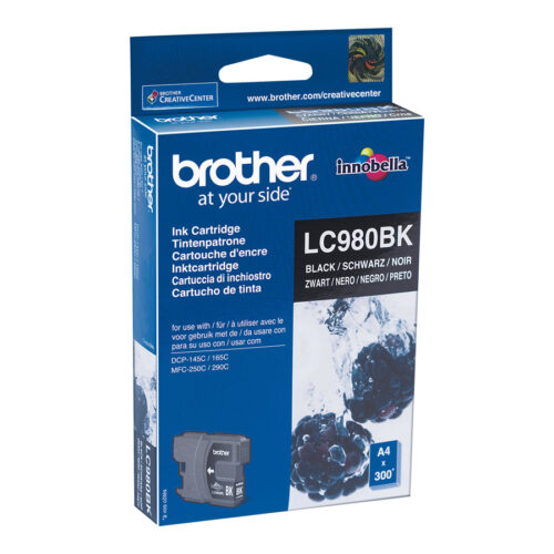 BROTHER CARTOUCHE ENCRE NOIRE (300 PAGES) POUR DCP145C-165C, MFC250C-290C