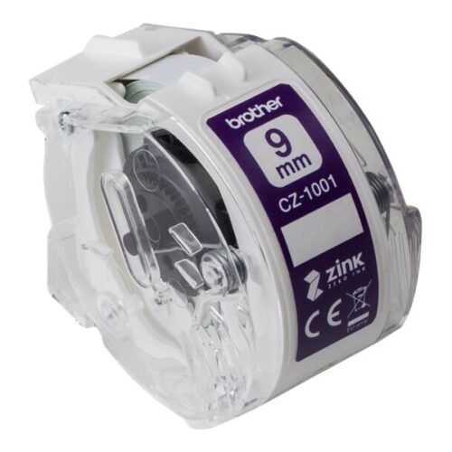 BROTHER CZ-1001 Ruban 9 mm de largeur pour VC-500W