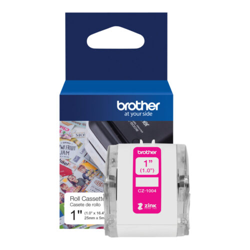 BROTHER CZ-1004 Ruban 25 mm de largeur pour VC-500W