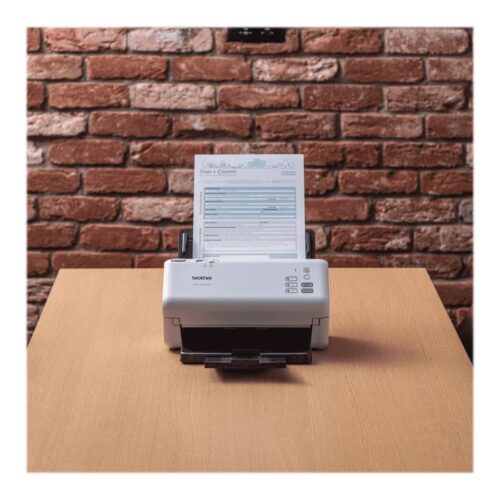 BROTHER Document Scanner Duplex Office 40ppm/80ipm ADF Feeder 80 f. ethernet