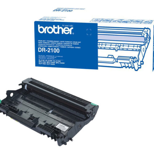 BROTHER DR-2100 tambour noir capacité standard 12.000 pages pack de 1
