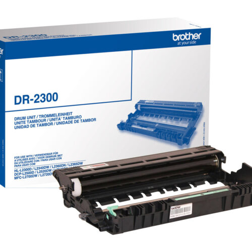 BROTHER DR-2300 tambour noir capacité standard 12.000 pages pack de 1