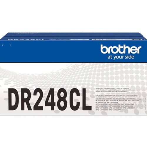 BROTHER DR248CL DRUM PACK FOR FCL 1x BK/C/M/Y Prints 15.000 pages