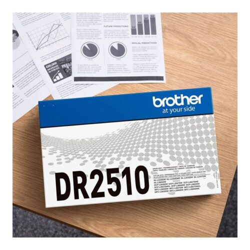 BROTHER DR2510 Black Drum Unit Single Pack Prints 15.000 pages