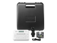 BROTHER Etiqueteuse bureautique professionnelle 18mm avec mallette de transport adaptateur secteur un ruban TZe 4m câble micro USB