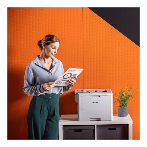 BROTHER HL-L6410DN Printer Mono B/W Duplex laser A4 1200x1200dpi 50ppm capacity 620 sheets USB 2.0 Gigabit LAN NFC USB 2.0 host