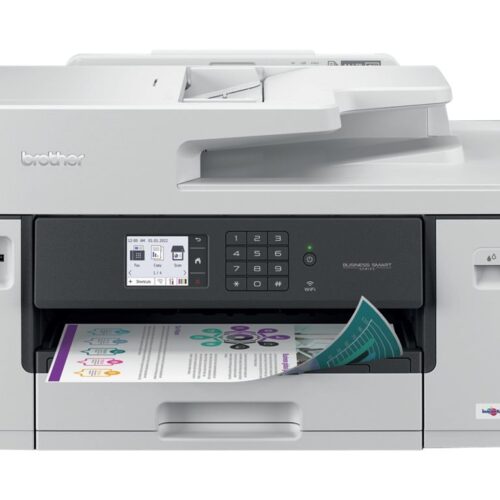 BROTHER Imprimante multifonction jet dencre couleur professionnelle 4-en-1 Business Smart impression jusquau format A3 28ipm ISO