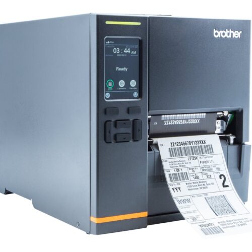BROTHER label remover and collection of paper