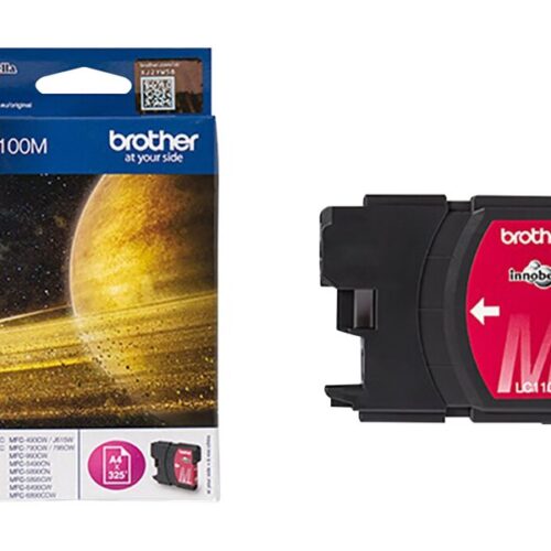 BROTHER LC-1100 cartouche d encre magenta capacité standard 7.5ml 325 pages pack de 1