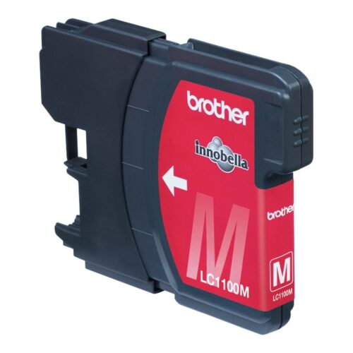 BROTHER LC-1100 cartouche encre magenta capacité standard 7.5ml 325 pages 1-pack blister sans alarme