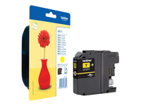 BROTHER LC-121 cartouche dencre jaune capacité standard 300 pages 1-pack blister sans alarme