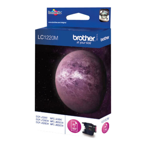 BROTHER LC-1220 cartouche d encre magenta capacité standard 300 pages pack de 1