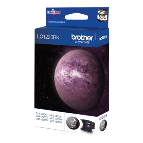 BROTHER LC-1220 cartouche d encre noir capacité standard 300 pages pack de 1