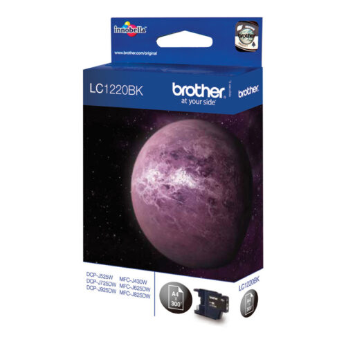BROTHER LC-1220 cartouche d encre noir capacité standard 300 pages pack de 1