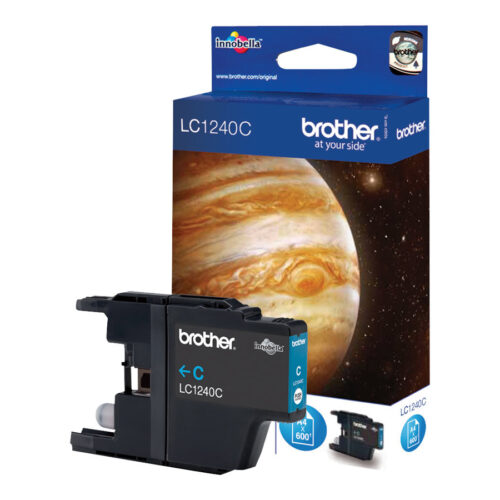 BROTHER LC-1240 cartouche d encre cyan haute capacité 600 pages pack de 1