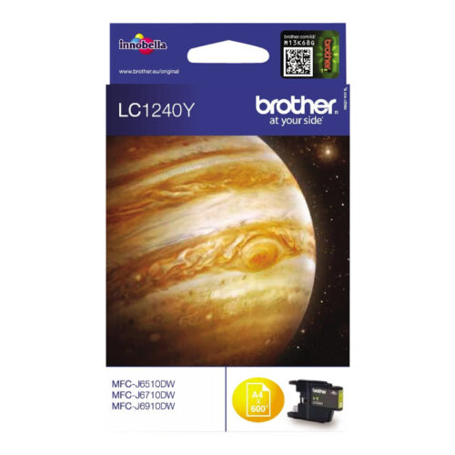 BROTHER LC-1240 cartouche d encre jaune haute capacité 600 pages pack de 1