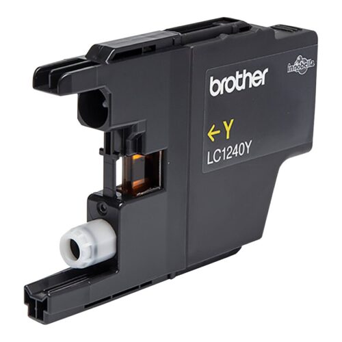 BROTHER LC-1240 cartouche d encre jaune haute capacité 600 pages pack de 1