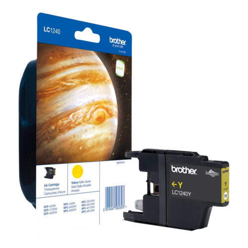BROTHER LC-1240 cartouche d encre jaune haute capacité 600 pages pack de 1