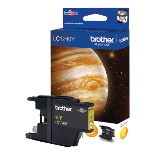 BROTHER LC-1240 cartouche d encre jaune haute capacité 600 pages pack de 1