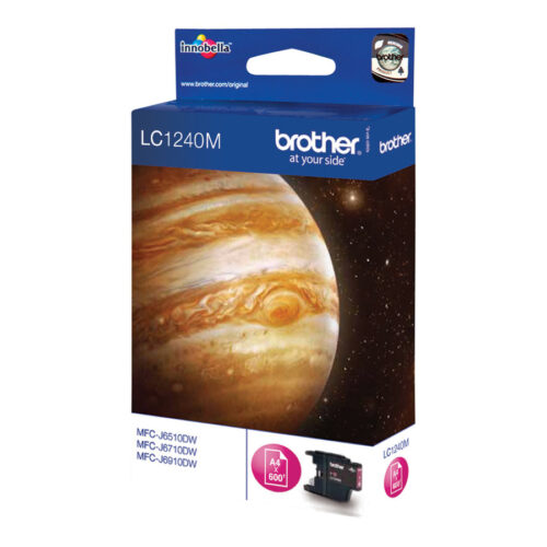 BROTHER LC-1240 cartouche d encre magenta haute capacité 600 pages pack de 1