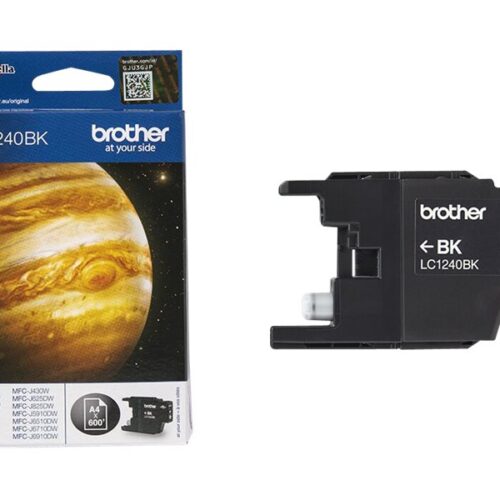BROTHER LC-1240 cartouche d encre noir haute capacité 600 pages pack de 1