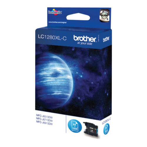 BROTHER LC-1280 cartouche d encre cyan très haute capacité 1.200 pages pack de 1