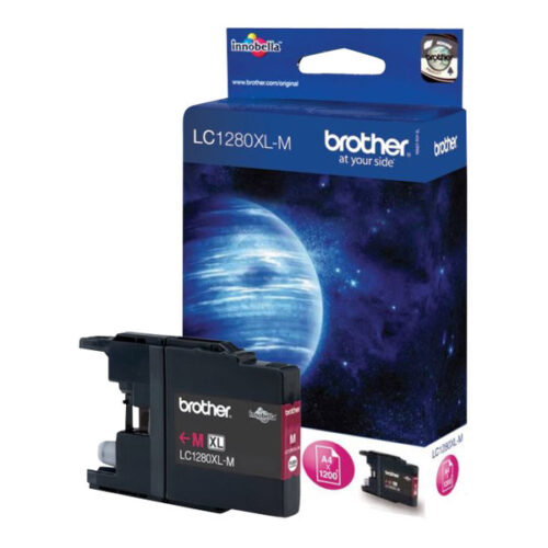 BROTHER LC-1280 cartouche d encre magenta très haute capacité 1.200 pages 1-pack blister sans alarme