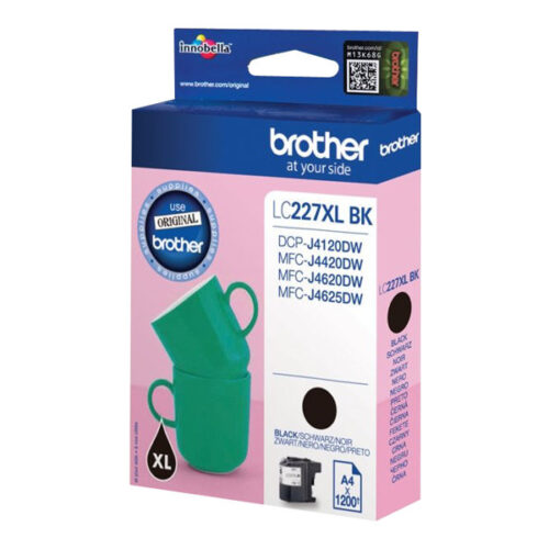 BROTHER LC-227XL cartouche d encre noir haute capacité 1200 pages pack de 1